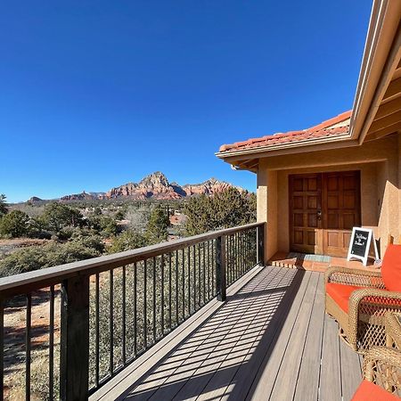 Awe Inspiring Red Rock Views With Hot Tub! Villa Sedona Eksteriør billede