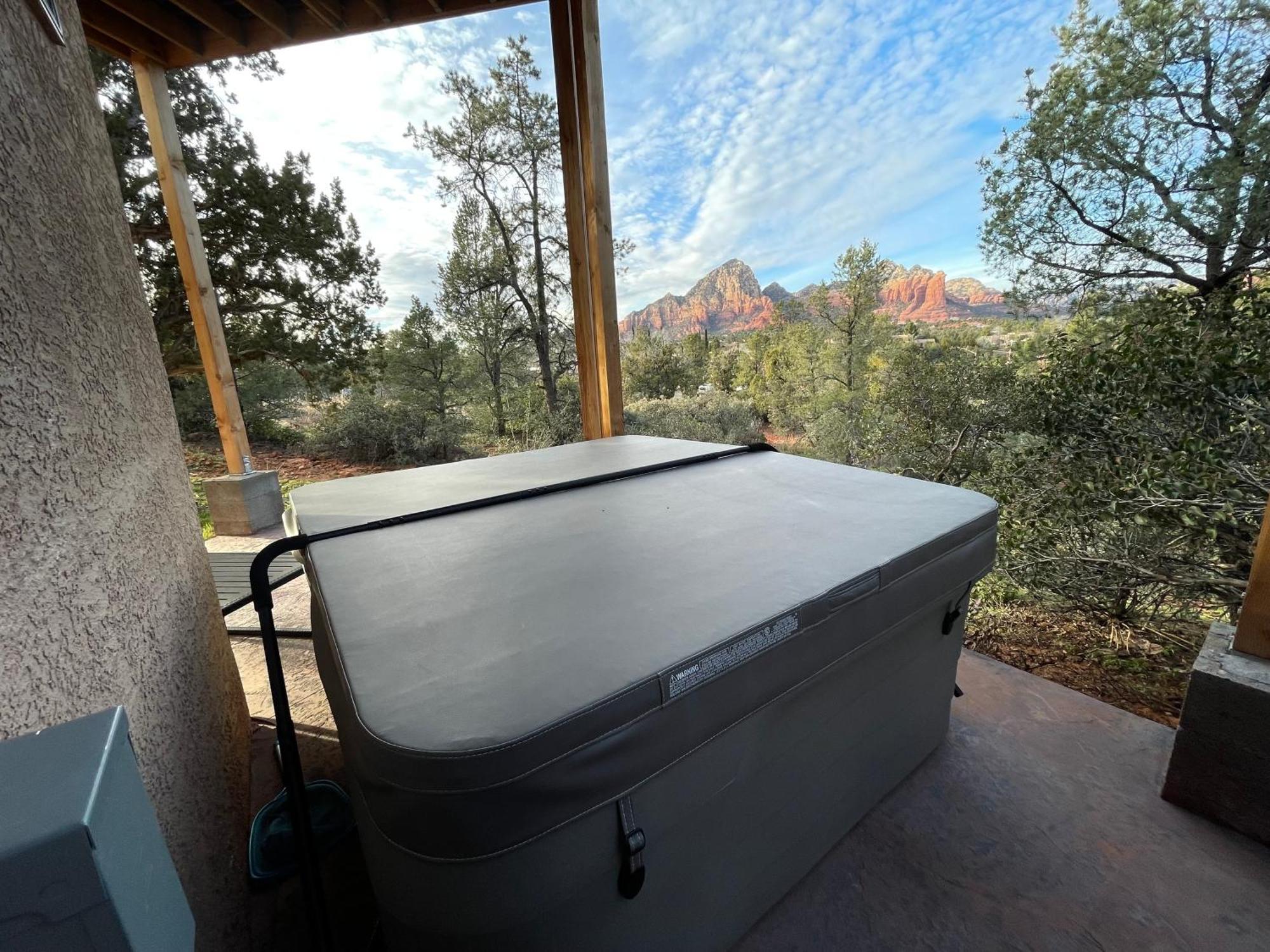 Awe Inspiring Red Rock Views With Hot Tub! Villa Sedona Eksteriør billede